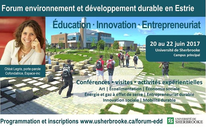 Forum Environnement et développement durable en Estrie