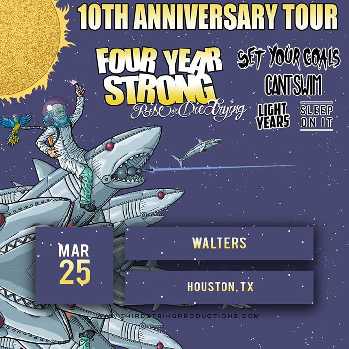 Four Year Strong 10th Anniversary of RODT Tour!