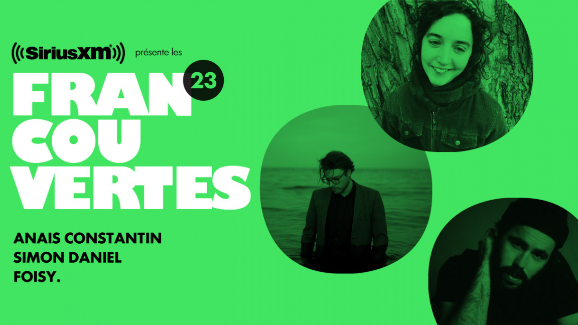 Francouvertes - soir 2, Anaïs Constantin + Simon Daniel + Foisy