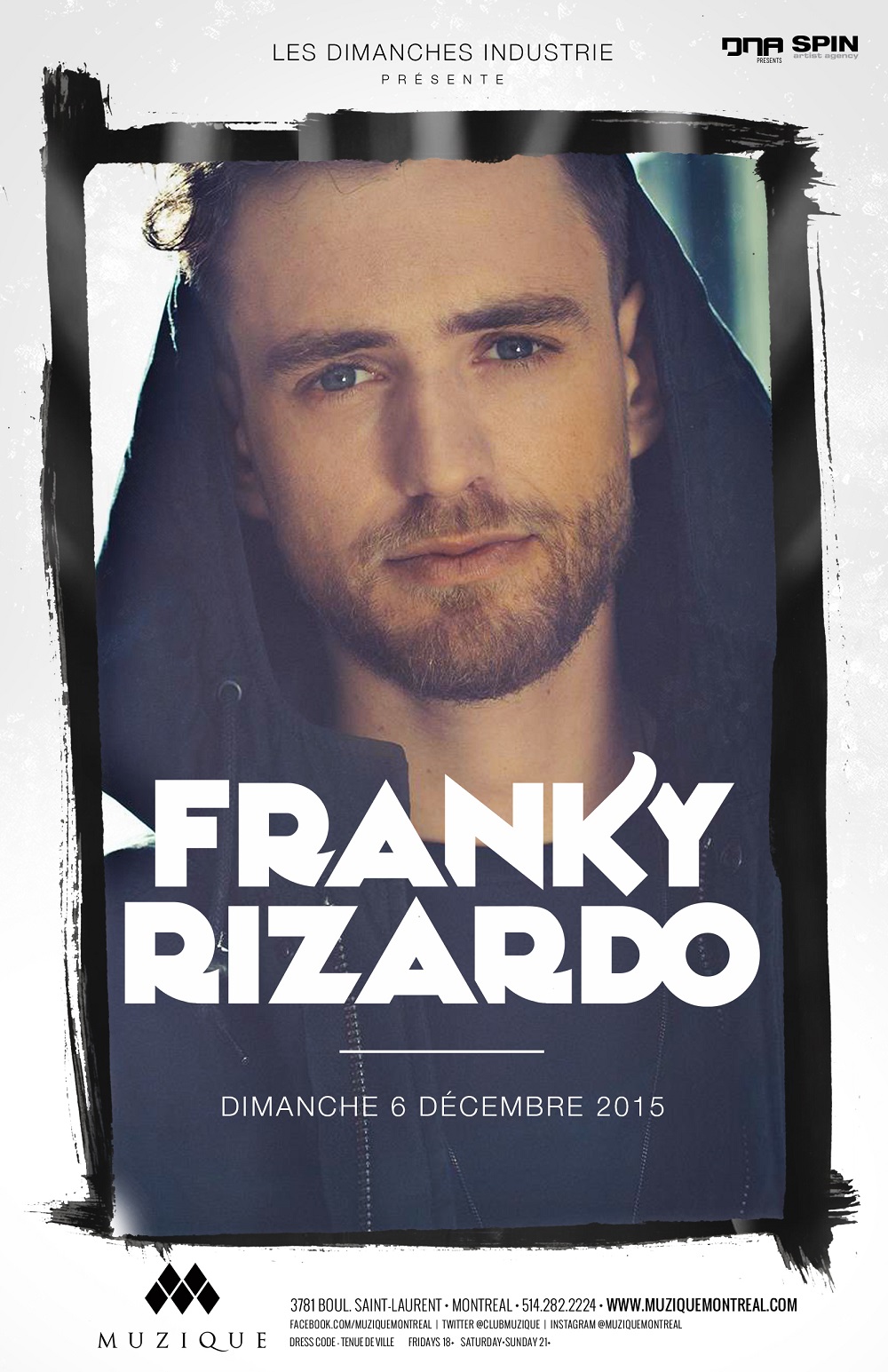 FRANKY RIZARDO - Dimanche 6 Décembre