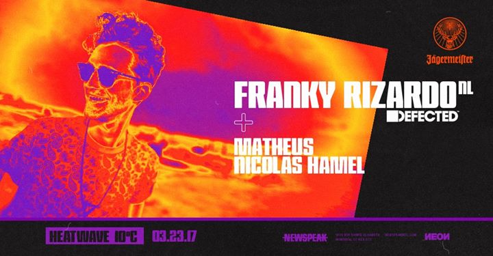 Franky Rizardo w/ Residents - Heatwave 10° at Newspeak