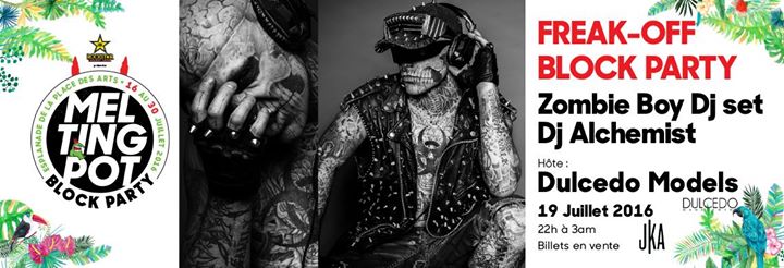 Freak-Off BLOCK PARTY W// Zombie Boy