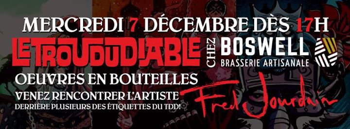 Fred Jourdain & le TDD s'invitent chez Boswell!