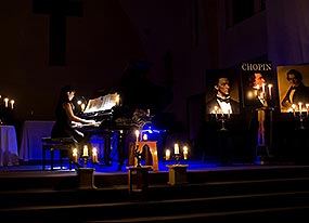 Frédéric Chopin... sous les chandelles !