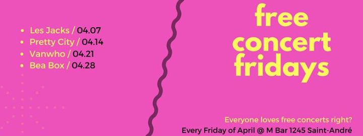 Free Concert Fridays - April