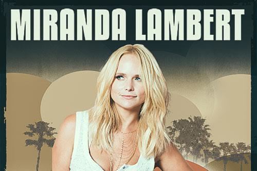 Friday Miranda Lambert Highway Vagabond Tour at Whitewater Amphitheater