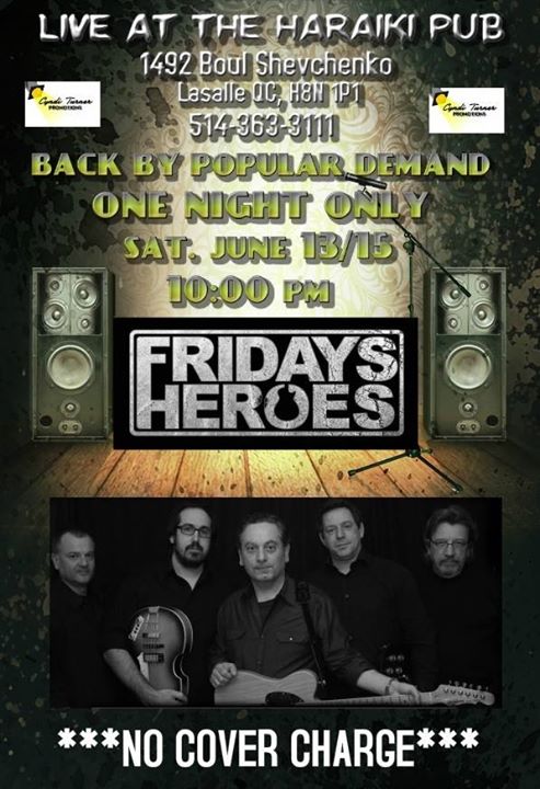 FRIDAYS HEROES LIVE