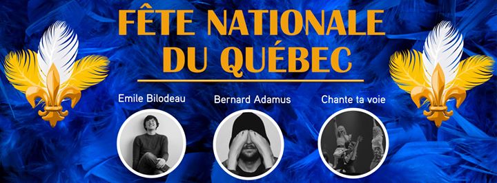 Fête nationale du Parc olympique - Bernard Adamus et Feu de joie