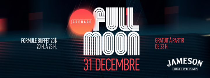FULL MOON PARTY spécial, 31 décembre