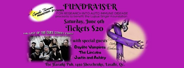 Fundraiser featuring The Last of The Duke Street Kings