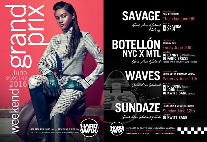 Grand Prix Weekend at Hardwax MTL