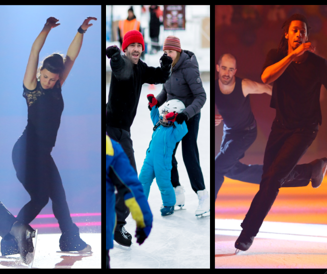 Grande fête de quartier sur glace avec Le Patin Libre à Hochelaga