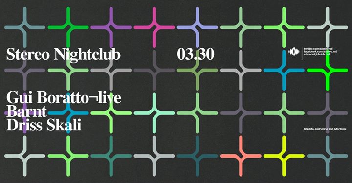 Gui Boratto (Live) / Barnt / Driss Skali