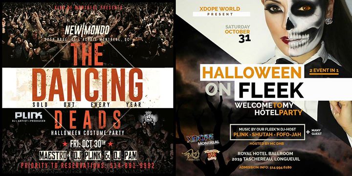 Halloween 2015 | New Mondo & Hotel Party | Dreamteam DJs