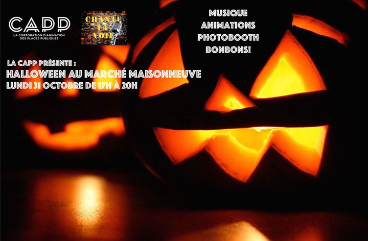 Halloween au Marché Maisonneuve