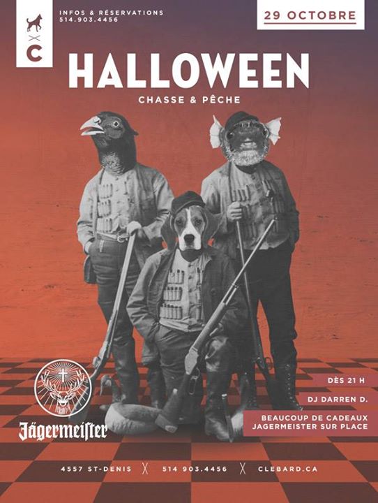 Halloween Chasse & Pêche au Clébard