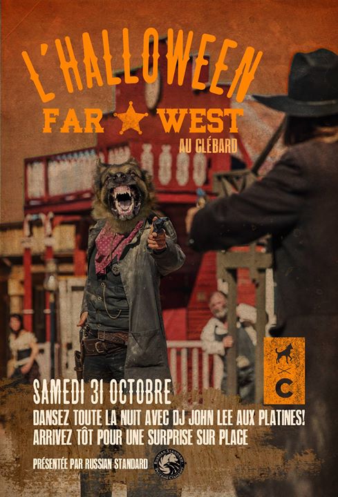 HALLOWEEN FAR WEST @Clébard