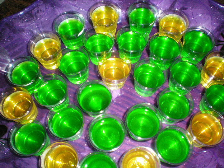 Halloween Jello shot Party