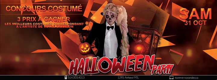 HALLOWEEN PARTY/CONCOURS @NORMANDIE
