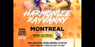 Harmonize & Rayvanny Live in Montreal