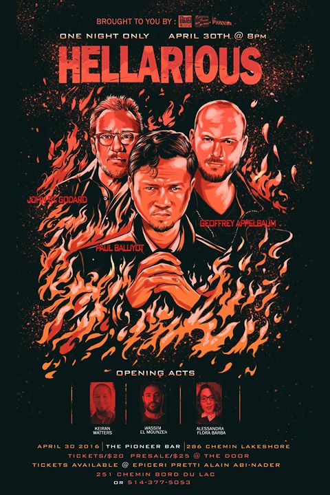 Hellarious : At The Pioneer Bar