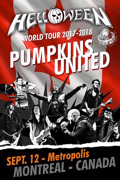 Helloween "Pumpkins United"-12 septembre,2018 // MTelus