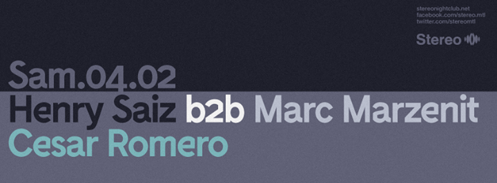 Henry Saiz b2b Marc Marzenit - Cesar Romero