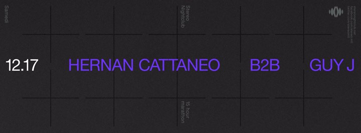 Hernan Cattaneo b2b Guy J [All Night Long]