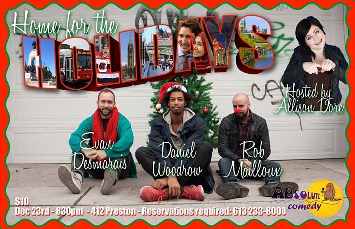 HOME FOR THE HOLIDAYS (Comedy show)