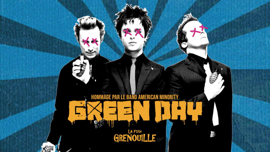 Hommage à Green Day: American Minority, DJ et Chansonnier + invité(s)