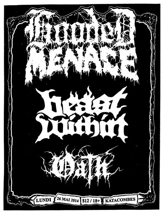 HOODED MENACE / BEAST WITHIN / OATH