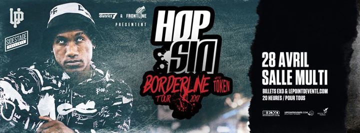 Hopsin & Token / Vendredi 28 avril 2017 / Salle Multi