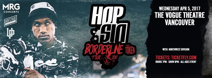 Hopsin w/ Token - April 5 - Vogue Theatre