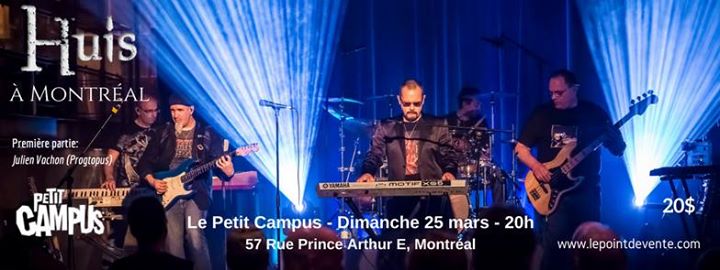 Huis à Montréal - Première partie: Julien Vachon (Progtopus)