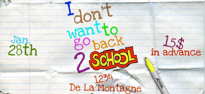 I Don't Want To Go Back