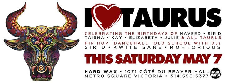 I Love Taurus this Saturday