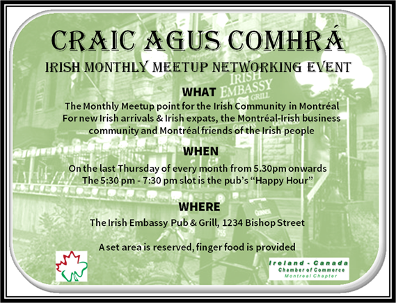 ICCC Craic agus Comhra & Summer Party