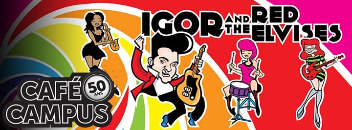Igor & The Red Elvises // Montréal // 17-03-23