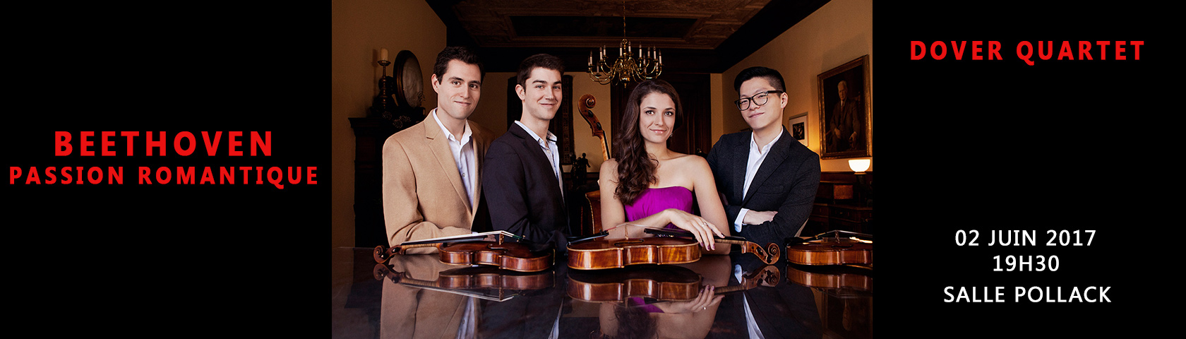 III - Beethoven : Passion Romantique – Intégrale des quatuors de Beethoven : Concert III de VI