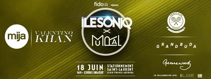 Gratuit : Îlesoniq x MURAL présenté par FIDO