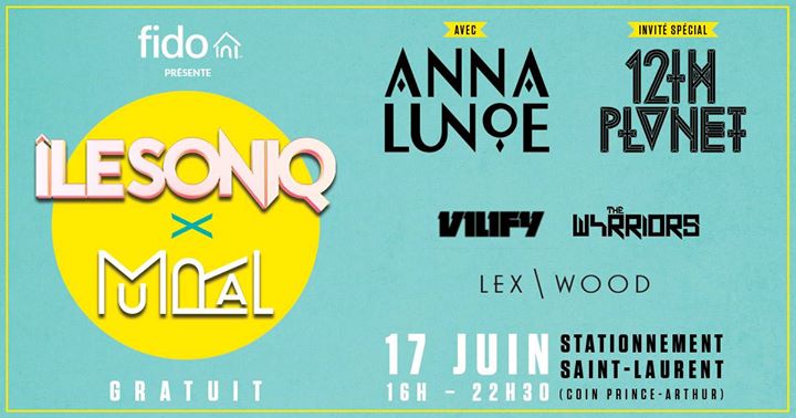 Ilesoniq x Mural présenté par Fido // Gratuit