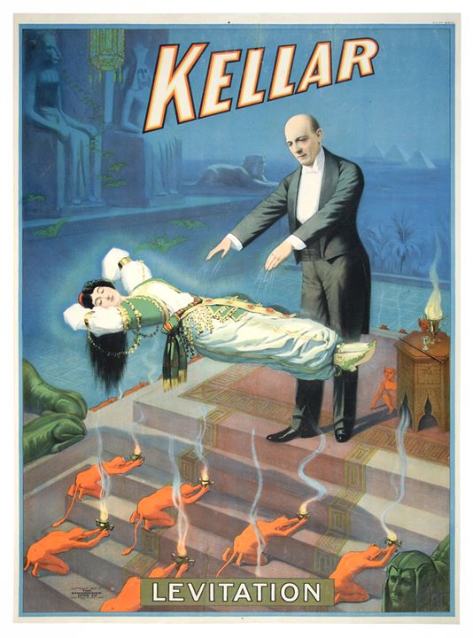 Illusions, l'art de l'affiche de magie