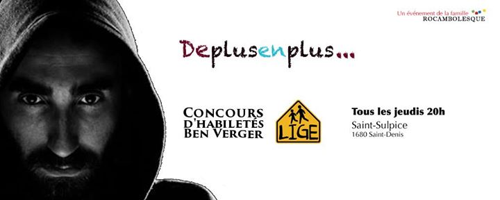ImproLIGE : Concours d'habiletés "Benoît Verger-Demers"