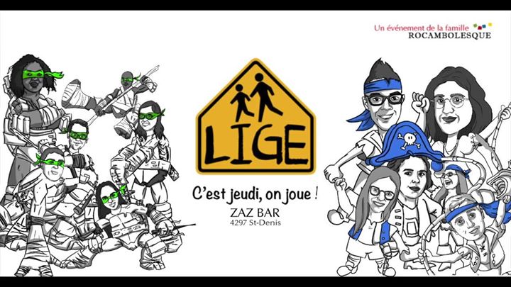 ImproLIGE : Joyeux Naufragés vs Tortues Ninja !