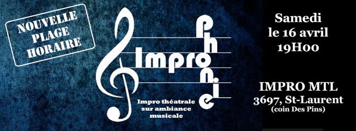 Improphonie - Spécial plus tôt