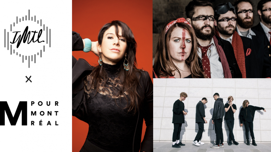 IMTL x M pour Montréal : daysormay / Briga / Lakes of Canada: Daysormay, Briga, Lakes of Canada