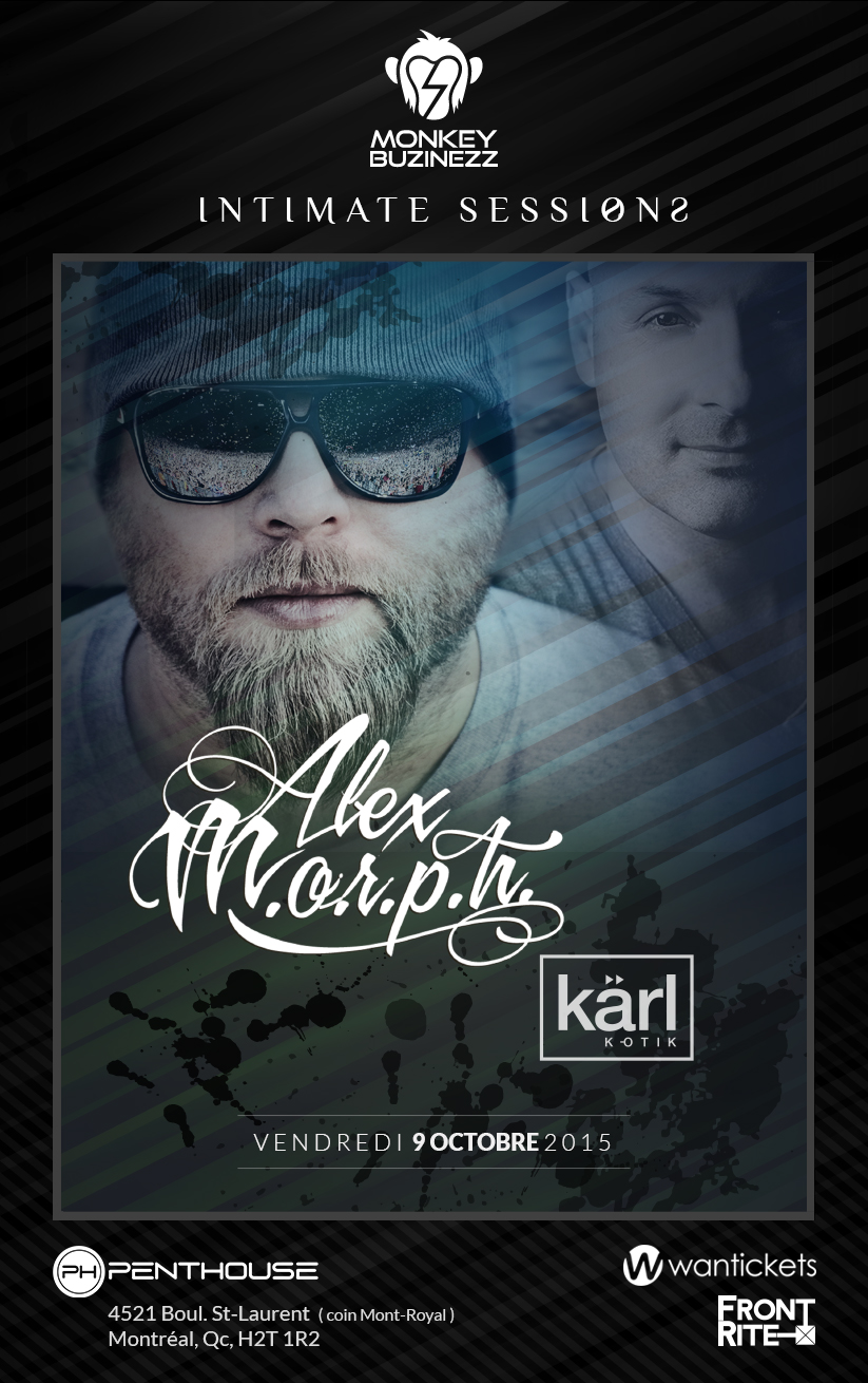 Intimate Sessions | Alex M.O.R.P.H, Karl K-Otik