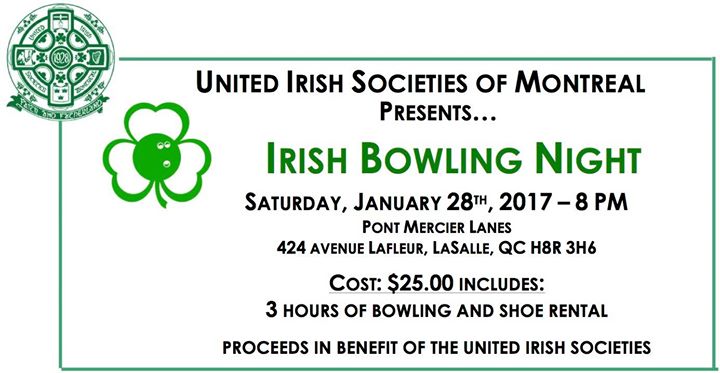 Irish Bowling Night