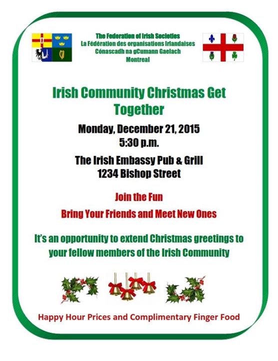 Irish Community Christmas Party