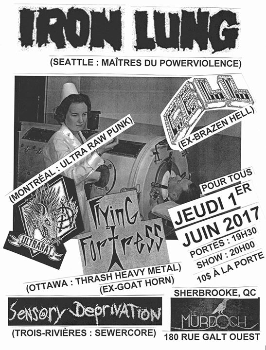 IRON LUNG/Cell/Ultrarat/Flying Fortress/Sensory Deprivation